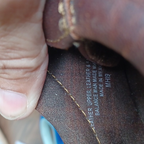 Born BEGA Brown Siena Rafter Shoes Size 7 - Picture 6 of 8